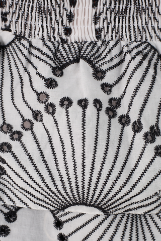 Blusa de Ondas Bordadas Dress to