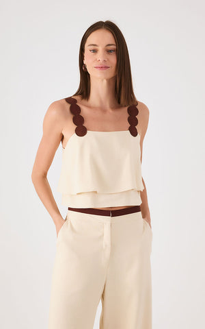 Set de Top y Pantalón en Lino Dress to