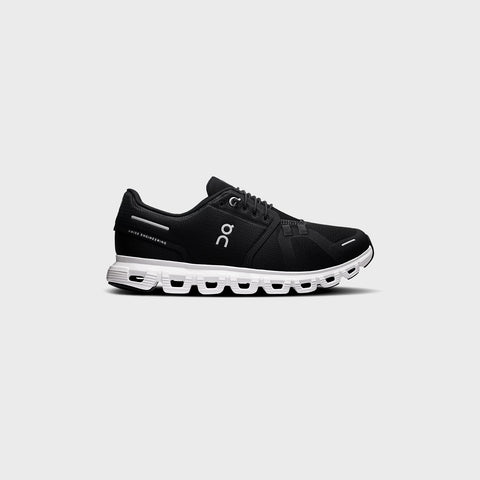 Tenis On Cloud 6 Black/White para Mujer