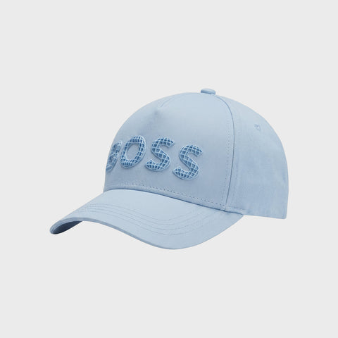 Gorra BOSS para Hombre con Logo 3D - Azul Claro