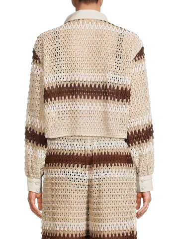 Set de Croché Ramy Brook Naomi y Larsa - Beige