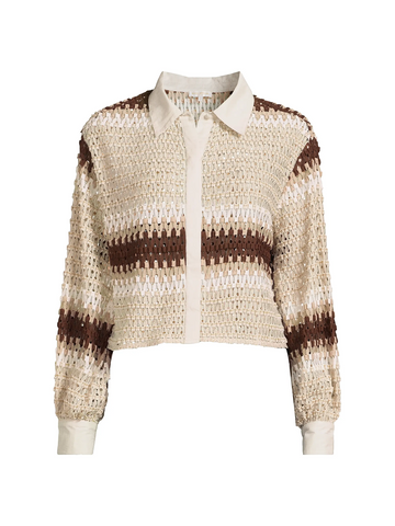Set de Croché Ramy Brook Naomi y Larsa - Beige