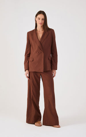 Blazer de Rayas finas Dress to