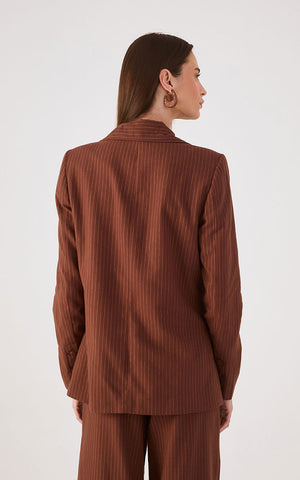 Blazer de Rayas finas Dress to