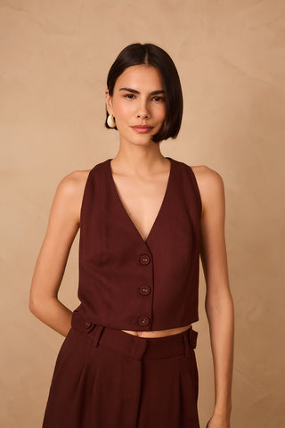 Vest en Lino Dress to