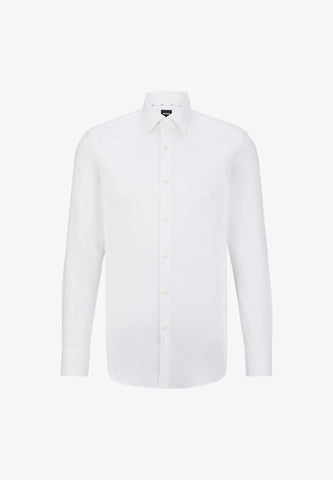 Camisa BOSS Performance Slim Fit en Tejido elástico