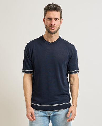 Sweater BOSS de cuello redondo