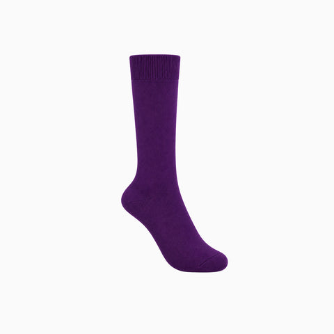 Medias Fun Socks Lisas – Morado