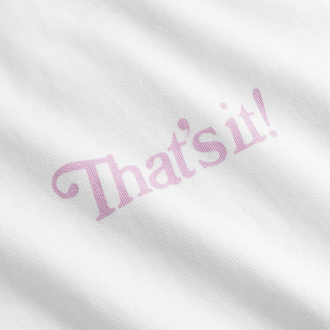 T-Shirt Nikben That's it Relaxed Box Fit Para Hombre