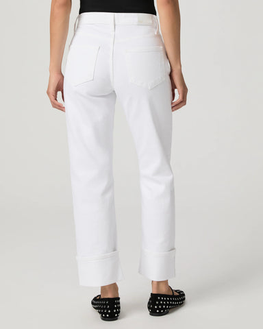 Jean Paige Morgan Ankle W/ Cuff - Laundered White