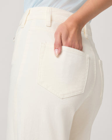 Jeans Paige Anessa 31in Rounded Inset Pockets