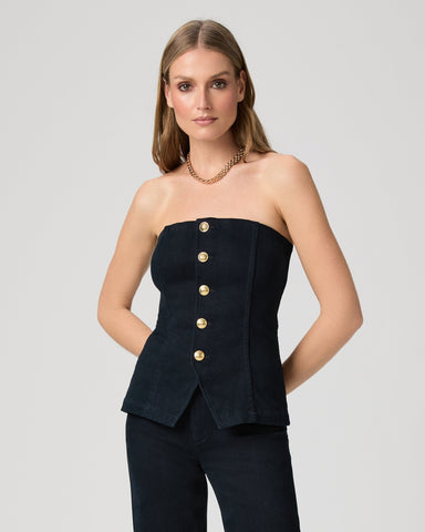 Ronan Top Paige en Denim con Stretch