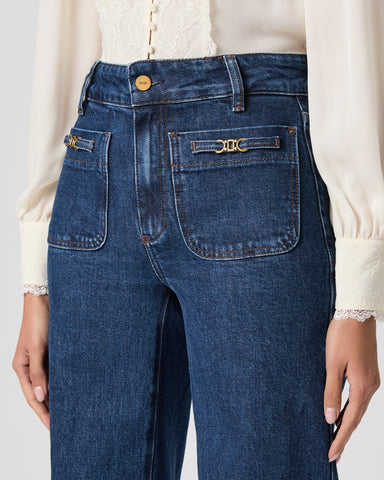 Jean Paige Sasha 32" Novelty Talle Alto con Stretch