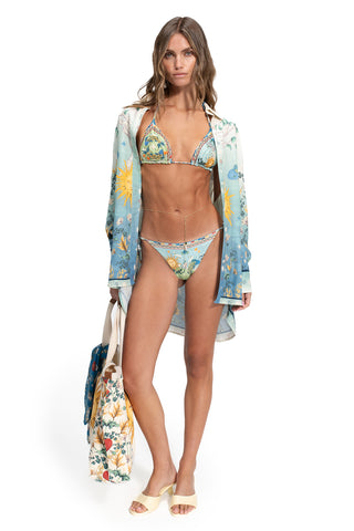 Set Agua Bendita Anastasia Solstice con Camisa y Short Estampado