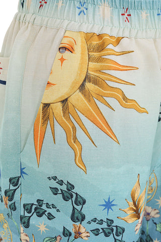 Set Agua Bendita Anastasia Solstice con Camisa y Short Estampado