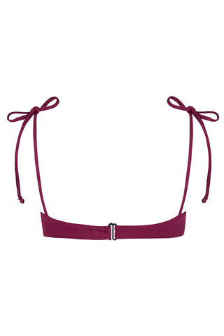 Set Agua Bendita Donna Cherish con Top Bikini y Braga de Cintura Alta