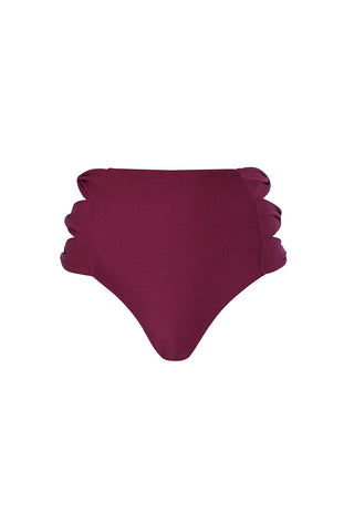 Set Agua Bendita Donna Cherish con Top Bikini y Braga de Cintura Alta