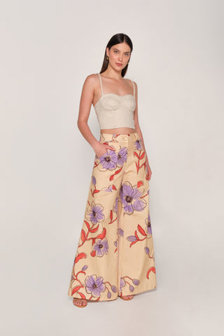 Pantalón Simona Lily Printed 98% Algodón
