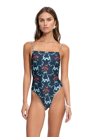 Traje de Baño Agua Bendita Enterizo Reversible Kali Cherish