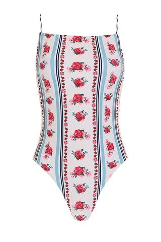 Traje de Baño Agua Bendita Enterizo Reversible Kali Cherish