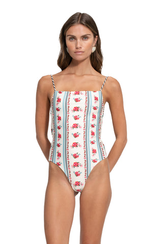 Traje de Baño Agua Bendita Enterizo Reversible Kali Cherish