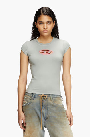 T-Shirt Diesel Para Mujer Slim fit t-angie