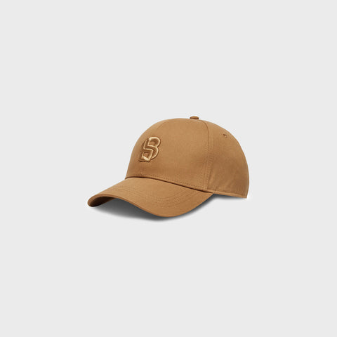 Gorra BOSS en Algodón con Logo doble B Bordado