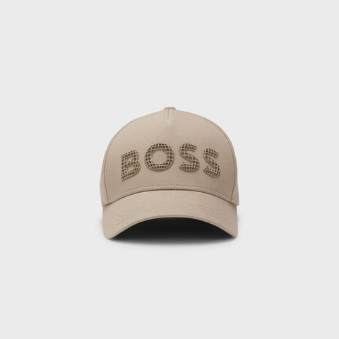 Gorra BOSS para Hombre con Logo 3D - Verde Claro