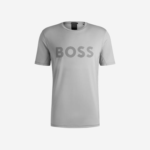 T-Shirt BOSS Slim Dry fit Con Logo Reflectivo