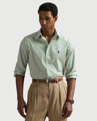 Camisa POLO Ralph Lauren Oxford de Rayas Custom fit