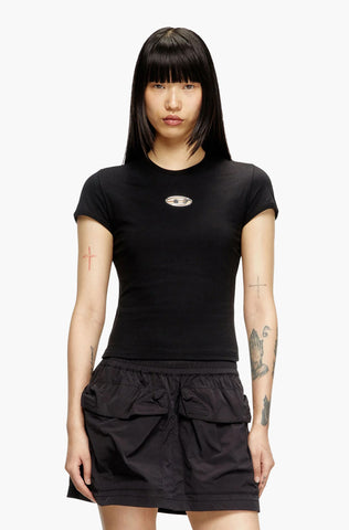 T-Shirt Diesel Para Mujer Slim fit t-uncutie-long-od-q1