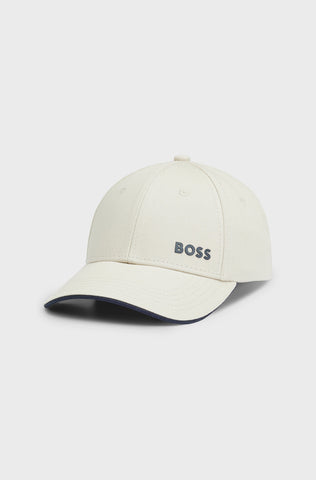 Gorra BOSS de algodón con logo estampado