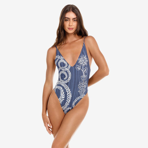 Traje de Baño Entero Agua Bendita Batik Luca