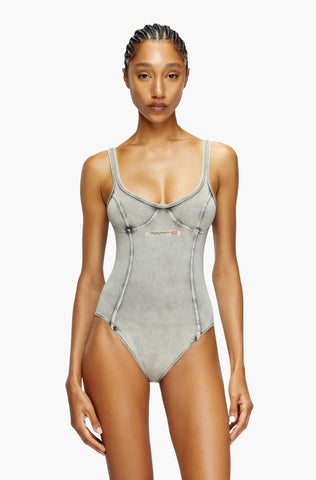 Bodysuits Diesel en Denim suave cami-dnm