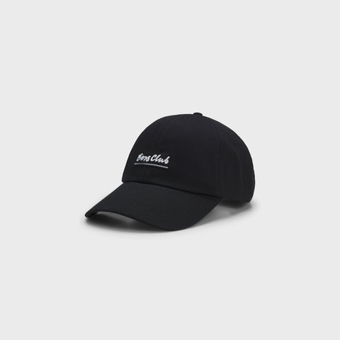 Gorra BOSS de algodón con eslogan bordado