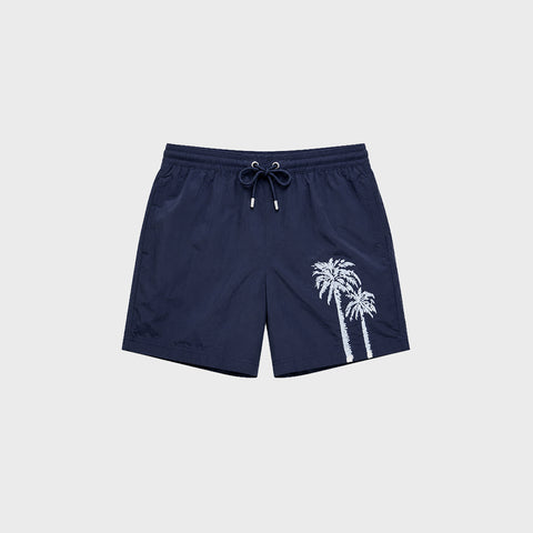 Traje de Baño BOSS con Stretch tipo short- Azul