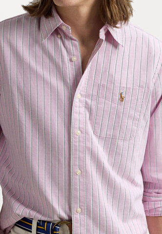 Camisa POLO Ralph Lauren Oxford de Rayas Custom fit