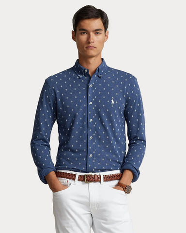 Camisa POLO Ralph Lauren Regular Fit Con Estampado En Algodón Ligero