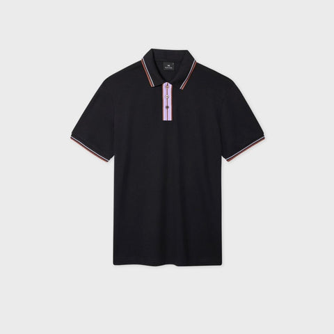 Polo Shirt Paul Smith Ecru Ribetes de Raya Regular Fit