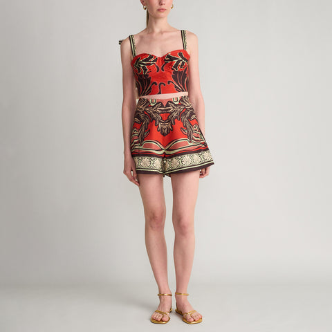 Conjunto Top Retiro & Short Osuna Eugenia Fernández