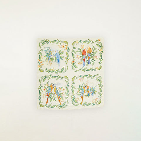Bufanda Farm Rio con Estampado Tropical de Guacamayas – Multicolor