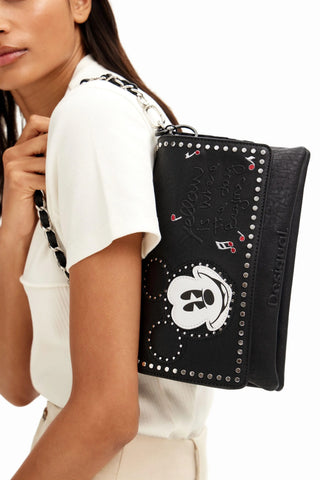 Cartera Desigual Mediana Mickey Mouse