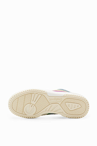 Tenis Desigual Retro Patchwork Multi Color