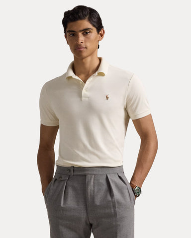 Polo Shirt POLO Ralph Lauren Custom Slim Fit De Algodón Suave