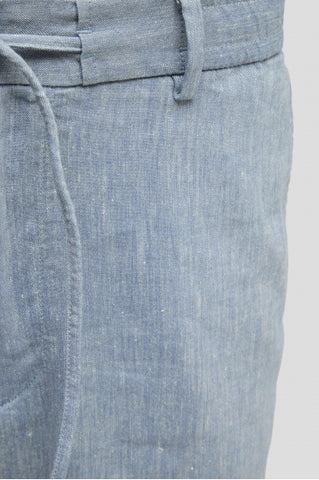 Pantalón En Lino BOSS Slim Fit RDS