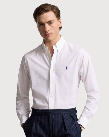 Camisa En Poplin POLO Ralph Lauren Stretch Custom Fit