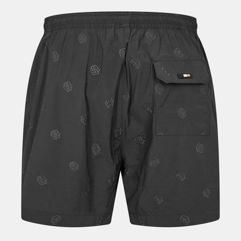 Traje de Baño BOSS con Doble B Bordada