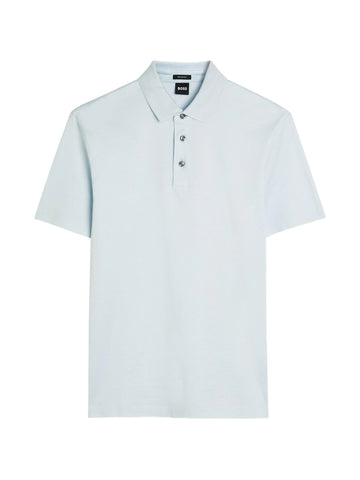 Polo BOSS H-Pack 316 de Algodón Mercerizado – Azul Claro