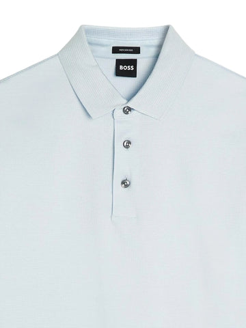 Polo BOSS H-Pack 316 de Algodón Mercerizado – Azul Claro