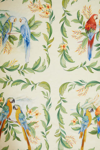 Bufanda Farm Rio con Estampado Tropical de Guacamayas – Multicolor